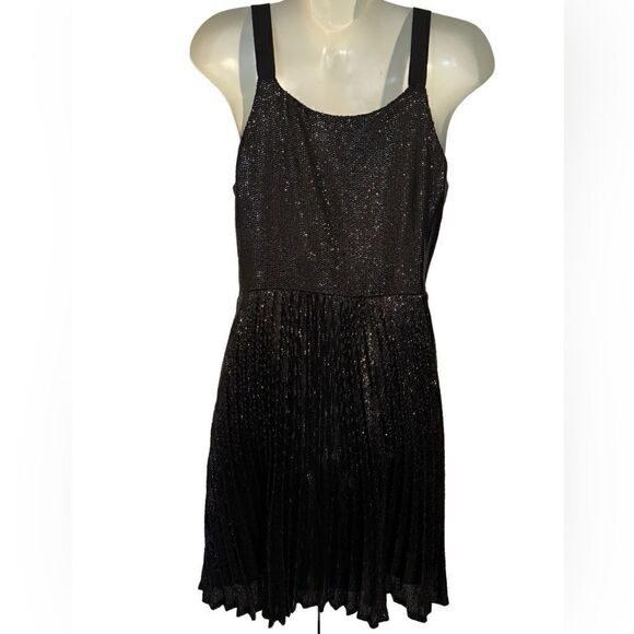 NWT Joie Pleated Sequin Dress - Picture 9 of 11